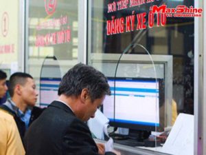 thủ tục đăng ký xe ô tô