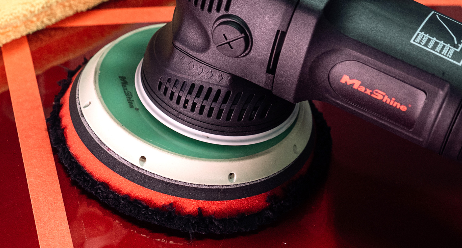 Phớt đánh bóng cắt phá sợi Microfiber cho máy DA Maxshine dòng MD.